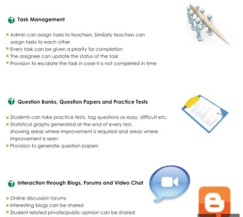 Techlead eTechSchool features