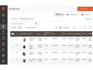 magento catalog