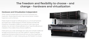 maxta hardware & virtualization
