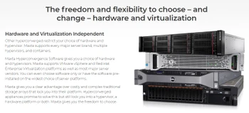 maxta hardware & virtualization