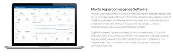 maxta hyperconvergence software