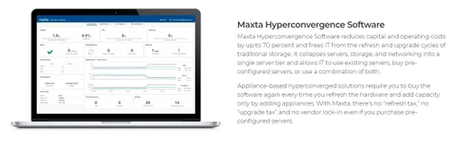 maxta hyperconvergence software