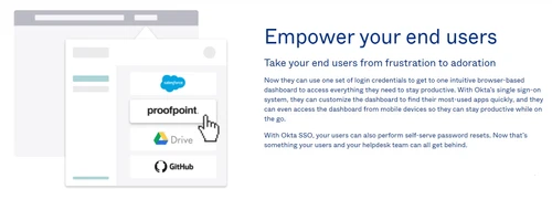 okta empower end users
