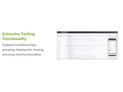 Perfecto-Extensive testing functionality