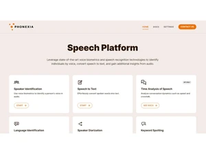 Phonexia Speech Platform