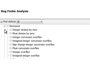 Polyspace Bug Finder Analysis