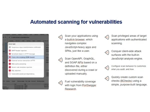 Portswigger Burp Suite scanning