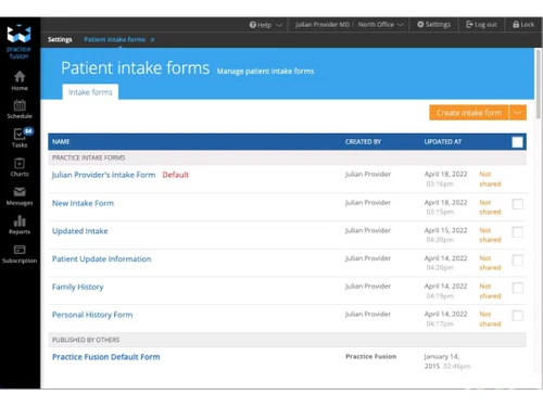 practice fusion-patient
