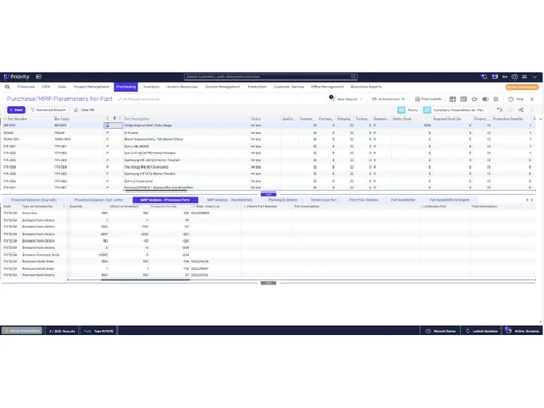 Priority ERP-supply chain