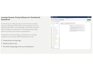 pros price optimization software