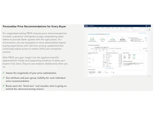 pros price optimization software ai price recommendation