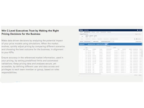 pros price optimization software informed decision