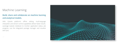 qubole machine learning