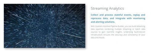 qubole streaming analytics