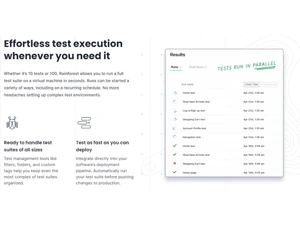 Rainforest QA-Effortless test execution