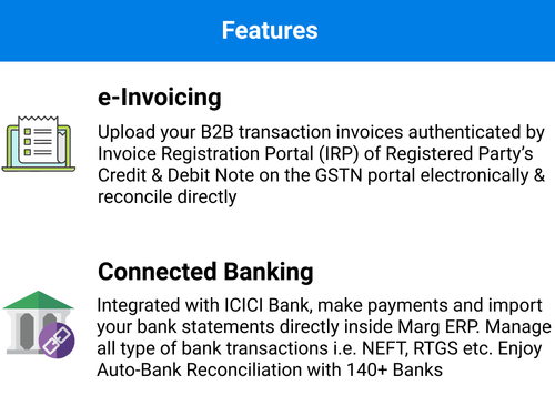 Marg ERP 9+ features list 3