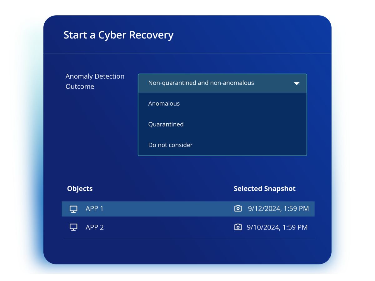 Rubrik Security Cloud cyber recovery