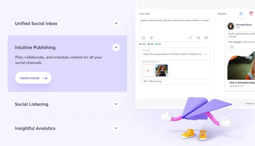 agorapulse initiutive publishing