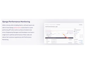 Sentry-Django performance monitoring
