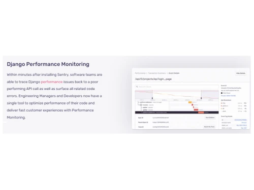 Sentry-Django performance monitoring