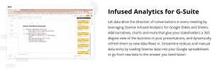 sisense infused analytics for g suite