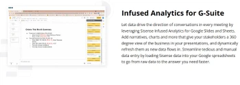 sisense infused analytics for g suite