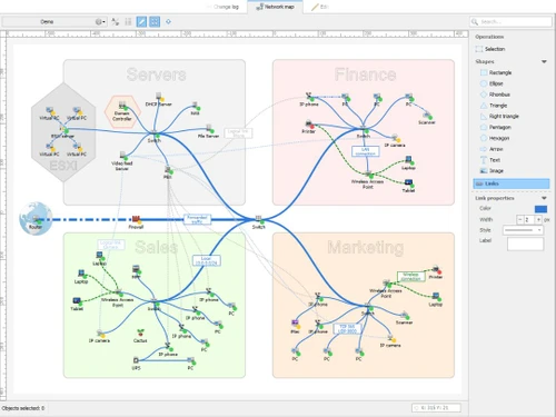 Total Network Inventory Network Map