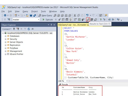microsoft sql server-queryinput