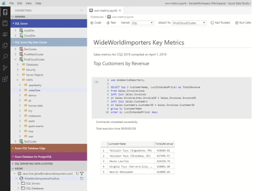 microsoft sql server-results