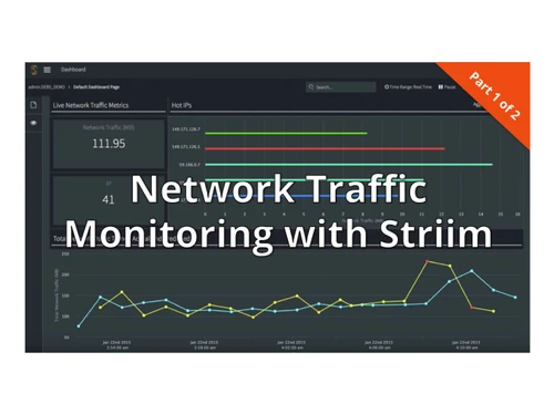 Striim Network Traffic Monitoring