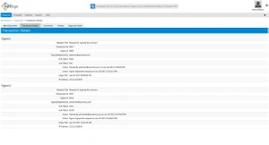 sutisign transaction details