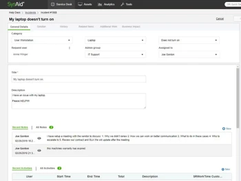 sysaid itsm-configurability