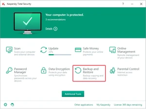 kaspersky total security-sacn