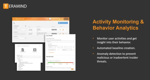 Teramind activity and behaviour analysis