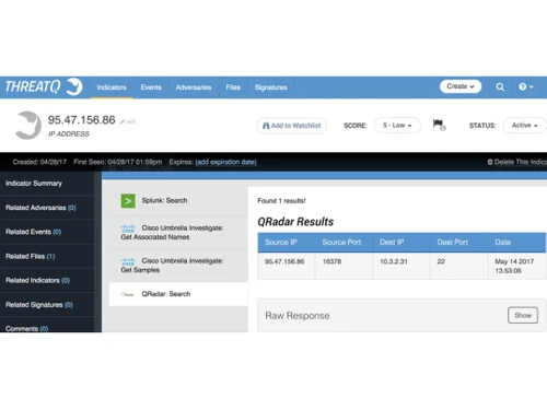 threatq results