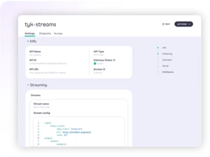 Tyk streams