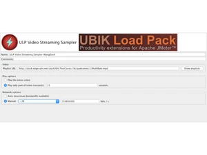 Ubik Load Pack Video Streaming