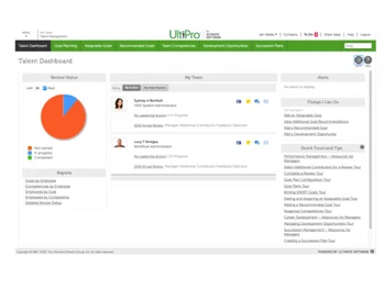 ultipro hrms dashboard