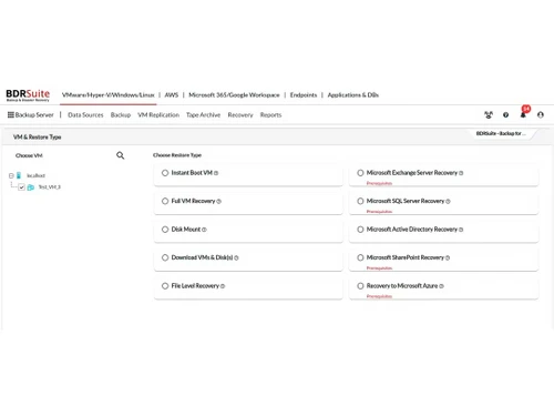 bdrsuite data backup