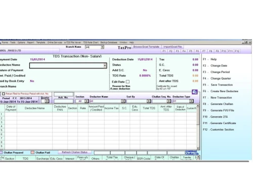 taxpro-tds-softwareentries