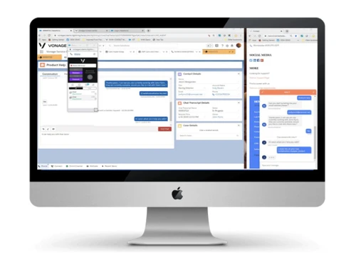 Vonage Contact Center Real Time Analytics Dashboard
