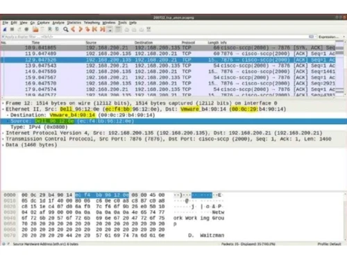Wireshark Monitoring