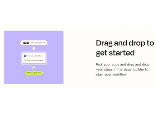 Zapier Drag and Drop