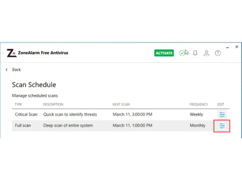zonealarm-scheduling