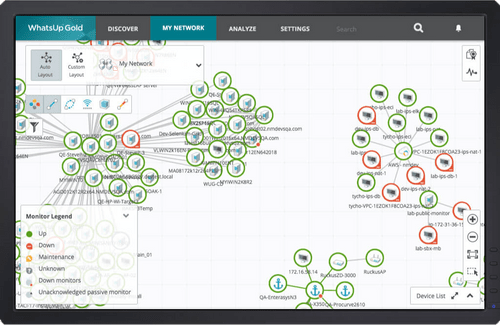 Whatsup gold discover