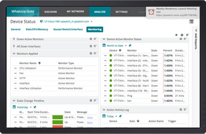 Whatsup gold settings