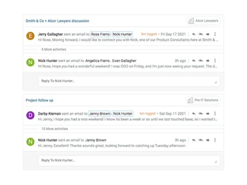 accelo client-interactions