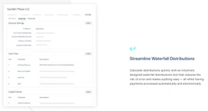 Appfolio Invest Management streamline waterfall
