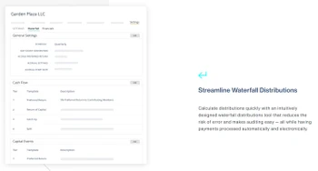 Appfolio Invest Management streamline waterfall
