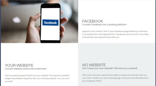 appointy website integration